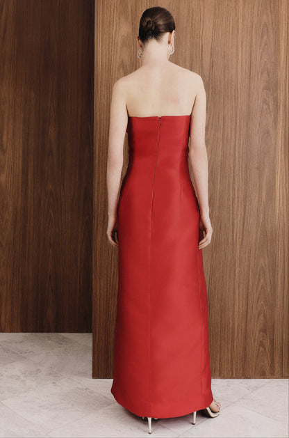 Vestido Papiro Vermelho