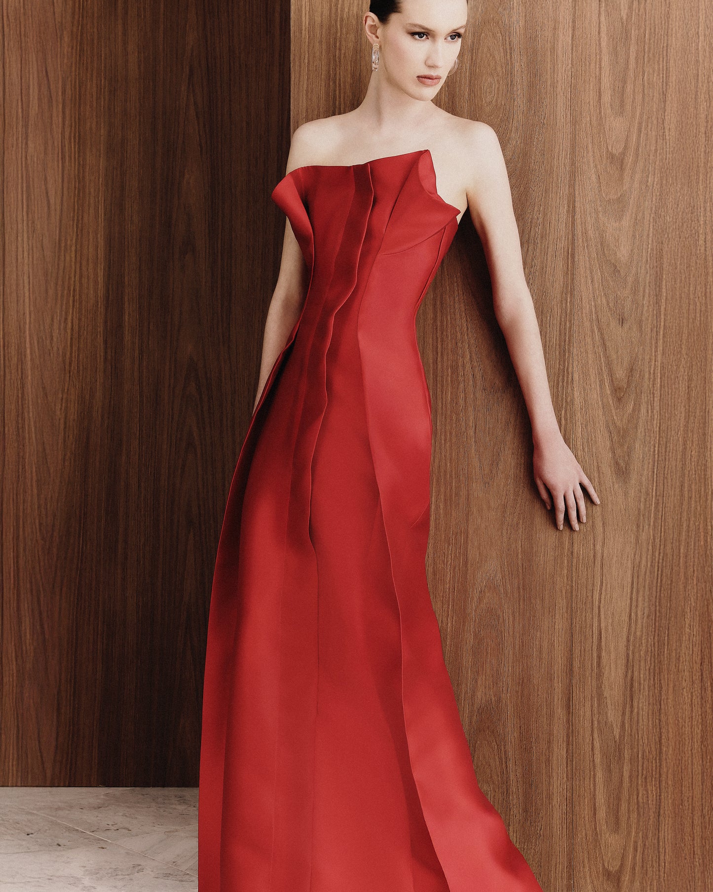 Vestido Papiro Vermelho