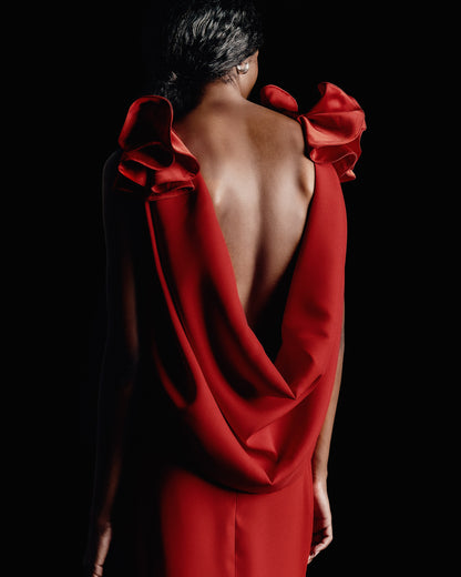 Vestido Mirra Vermelho