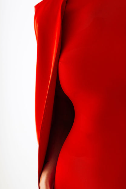 Vestido Ostra Vermelho