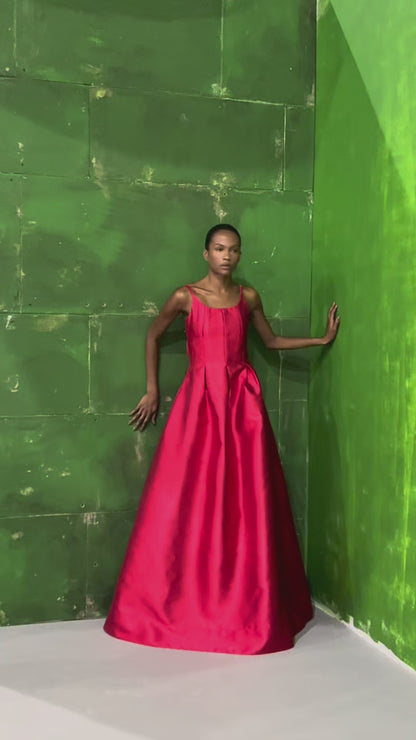 Vestido Cúpula Vermelho
